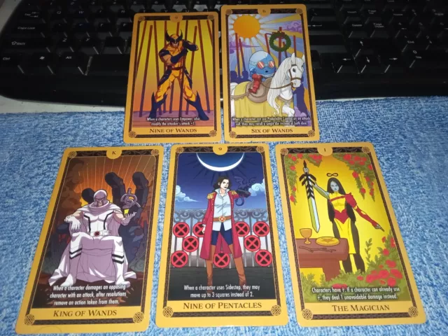 Heroclix Tarot Cards X of Swords Bundle (5)