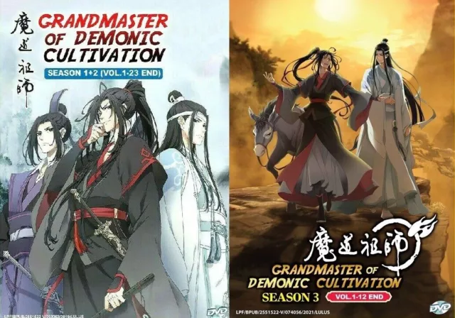 DVD Anime Mo Dao Zu Shi /魔道祖师 TV Series Season 1+2+3 (1-35 End) English  Subtitle