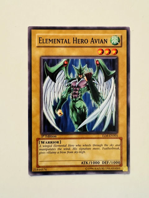 Yu-Gi-Oh! - Carta Elemental HERO Avian (RYMP-EN001) - Ra Yellow Mega-Pack - Edizione Illimitata - Comune