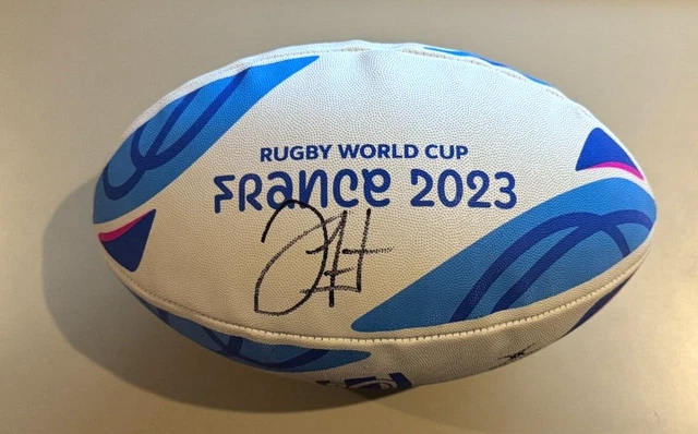 ANTOINE DUPONT SIGNED France 2023 World Cup Rugby Ball With COA 83 85 antoine-dupont-signed-france-2023-world-cup-rugby-ball-with-coa-83-85