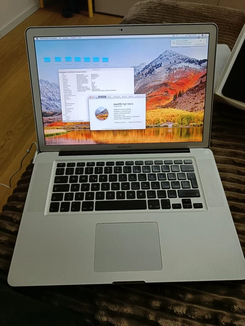 MacBook Pro A1286 Mid 2010 Core i5 2.4GHz display retina 15" SSD+1T HD 8GB ram