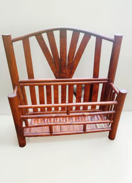 Pretty Little 1920,S Art Deco Bamboo Letter Rack