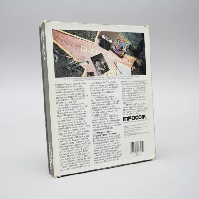 Infocom Hollywood Hi Jinx Atari XL / Xe 1986 Without Disk Else Complete 3