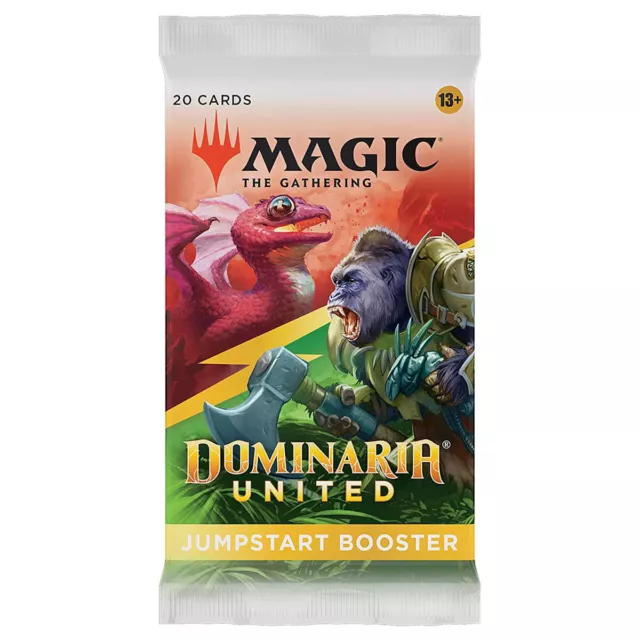 MTG Magic Dominaria United Starthilfe Booster Packung (20 Karten) Brandneu Ovp