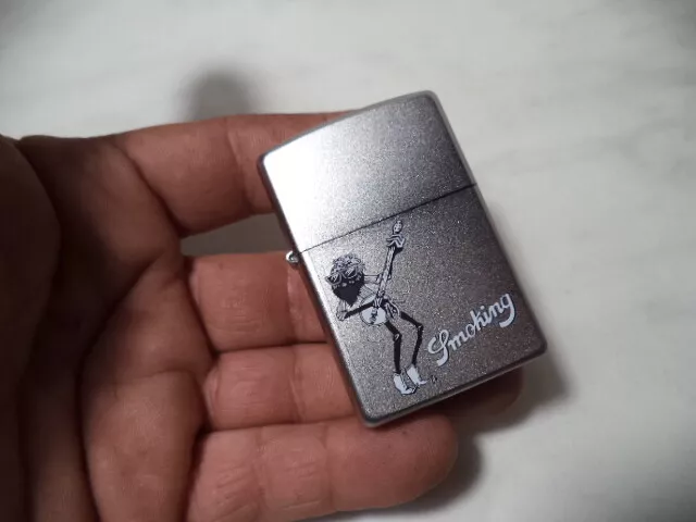 Zippo Smoking  Banjo Solo Carcassa In Metallo Senza Scatola Mai Usati