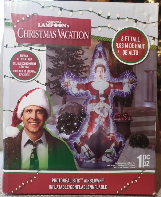 NATIONAL LAMPOON'S CHRISTMAS Vacation Clark Griswold 6 ft Airblown
