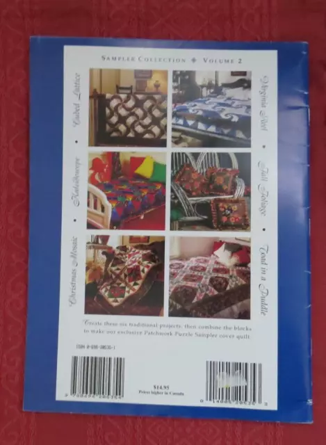 American Patchwork & Quilting Sampler Collection Volume 2 - Has Pattern Sheet 2