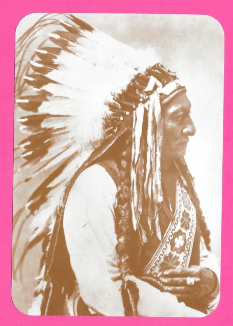Sitting Bull, Teton Sioux Chief - Old West Collectors Series - Post Card