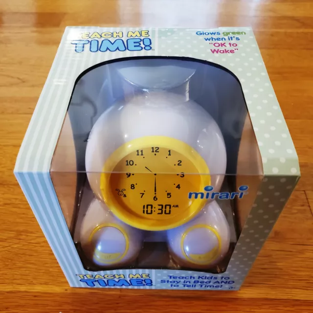 Playmonster Teach Me Time! Alarm Clock for Kids - Talking NEW! Night-Light 2