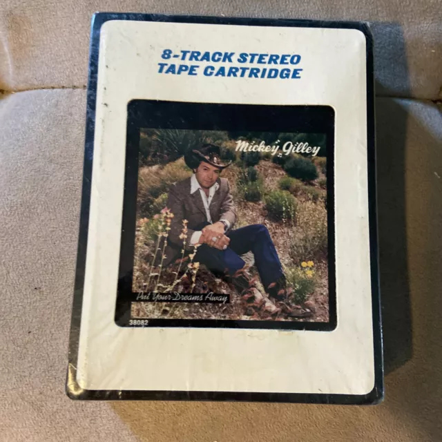 Mickey Gilley Put Your Dreams Away country music 8 Track Cassette vtg 1982