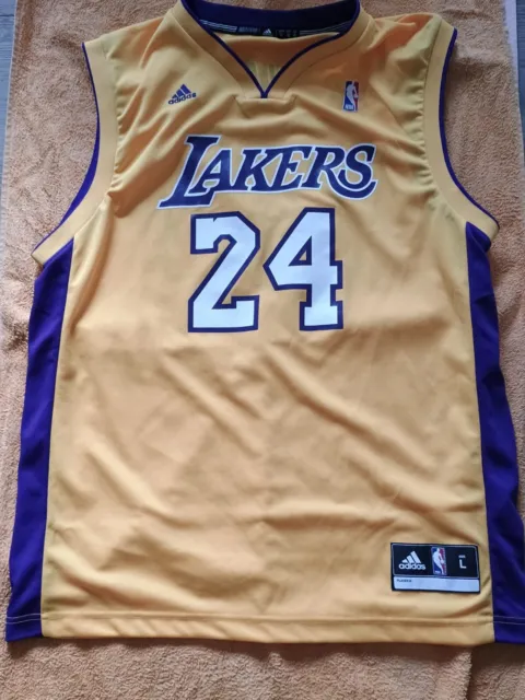Kobe Bryant Trikot NBA Adidas LA Lakers 24 Jersey Los Angeles Shirt Sammlerstück 2