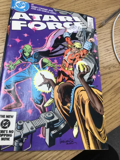 Atari Force Comic. July 1984. DC Comic. State of Siege.