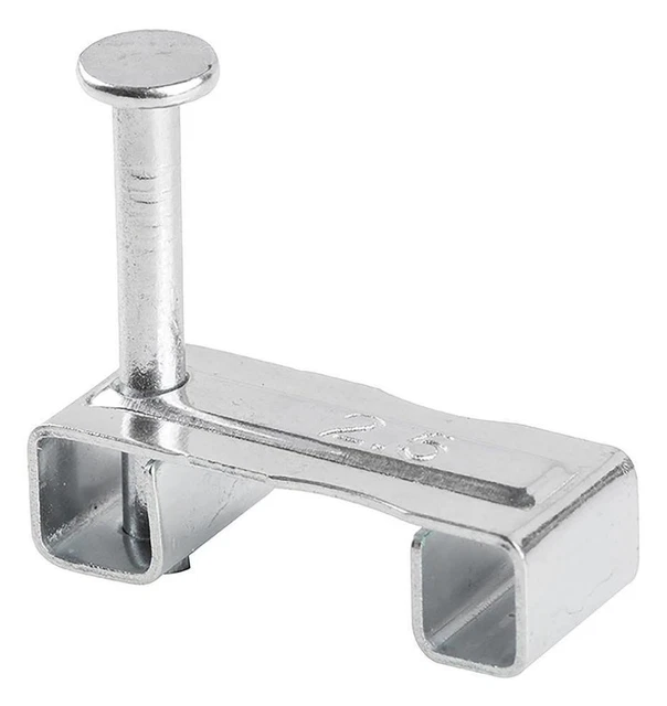 Clip Safe-D Twin & Earth Grip, 2,5 mm, confezione da 100 - SD-TE2,5/100
