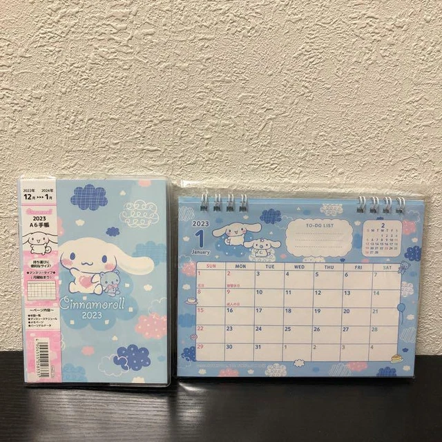 CINNAMOROLL 2023 SCHEDULE Book Desk Calendar Japan ean EUR 32,71