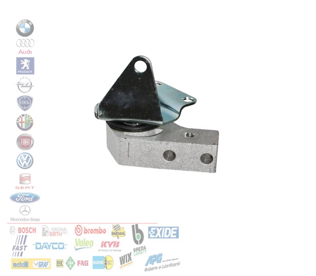 Kit Supporti Differenziale Posteriore Per Fiat Panda 169 4x4 1.2/1.3 Multijet | 3 Pezzi