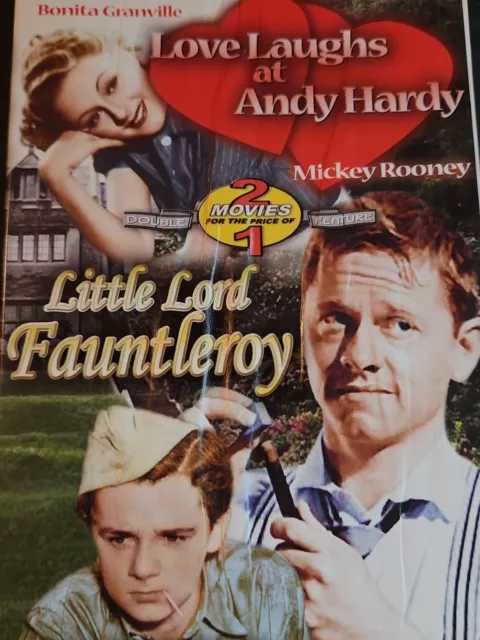 Love Laughs At Andy Hardy / Little Lord Fauntleroy (DVD) - DISC ONLY