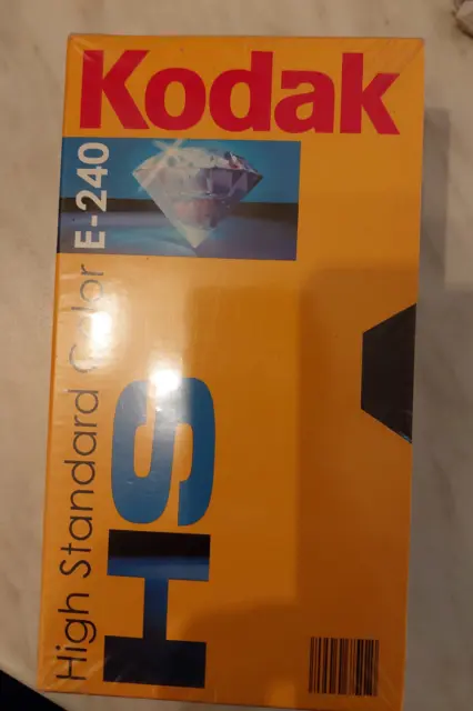 Kodak E-240 High Standard Color VHS Video Leerkassetten HS Doppelpack NEU & OVP