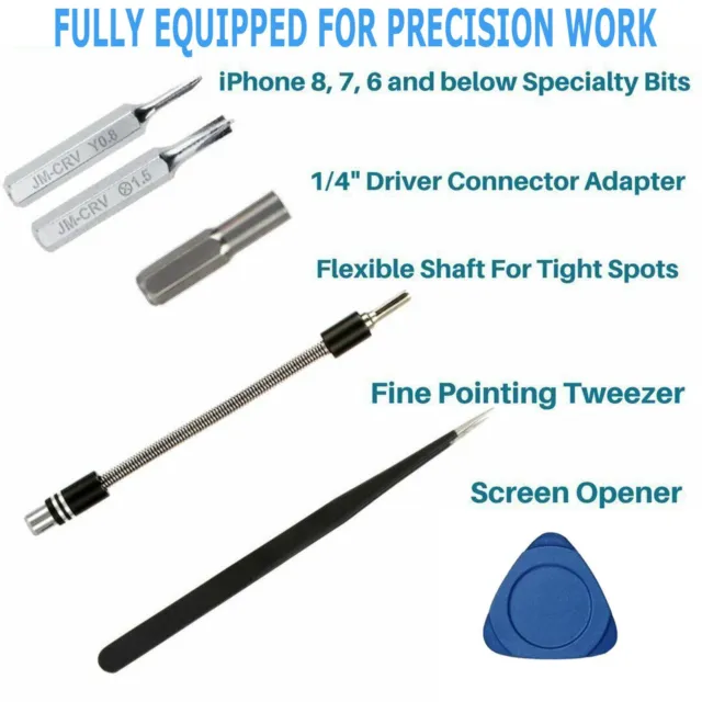 Cell Phone Tablet Repair Opening Tool Kit Set Pry Screwdriver For iPhone Samsung 2