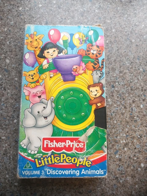 FISHER PRICE LITTLE People Volume 3, Discovering Animals-Vhs Small Box ...