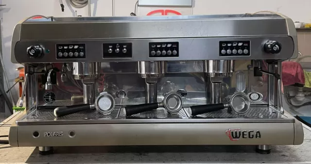 WEGA POLARIS - Macchina Caffè Espresso Bar - 3 gruppi AUTOMATICA - revisionata