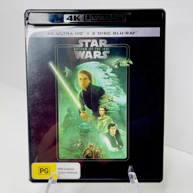 Star Wars Episode VI: Return Of the Jedi 4K (Ultra HD+2x Disc Blu-Ray)  Like New