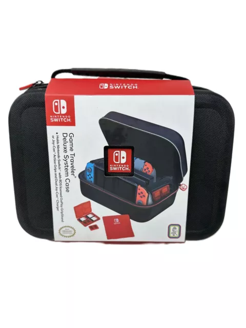 Nintendo Switch Deluxe Game Case Traveler System Storage NEW Controller Games