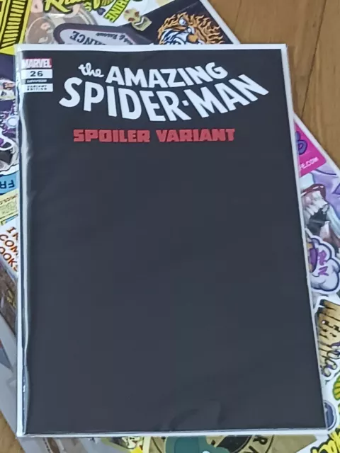 AMAZING SPIDER-MAN # 26 (GARY FRANK SPOILER VARIANT) ~ Marvel Comics 2023 NM