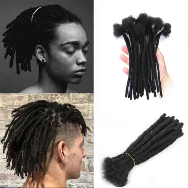 8"/20cm Hippies Dreadlocks 100% Human Hair Locs SE Dreads Crochet Hair Extension