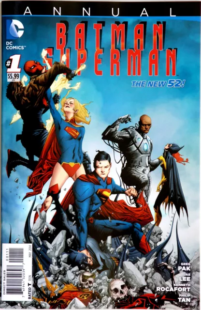 Batman/Superman Annual #1 Vol 1 New 52 - DC Comics - Greg Pak - Jae Lee