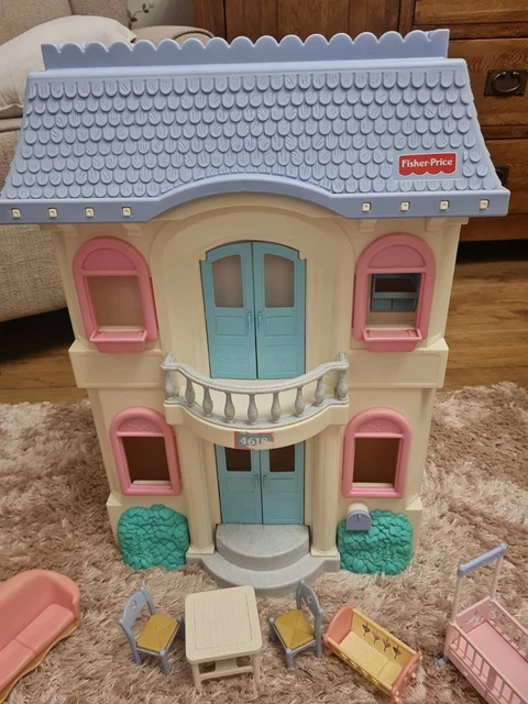 Fisher price dollhouse 1997 discount
