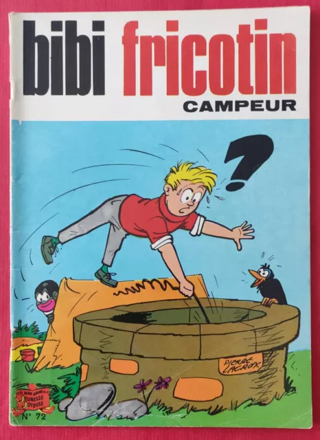 Bd  Bibi Fricotin   Campeur  N°72 - 1980
