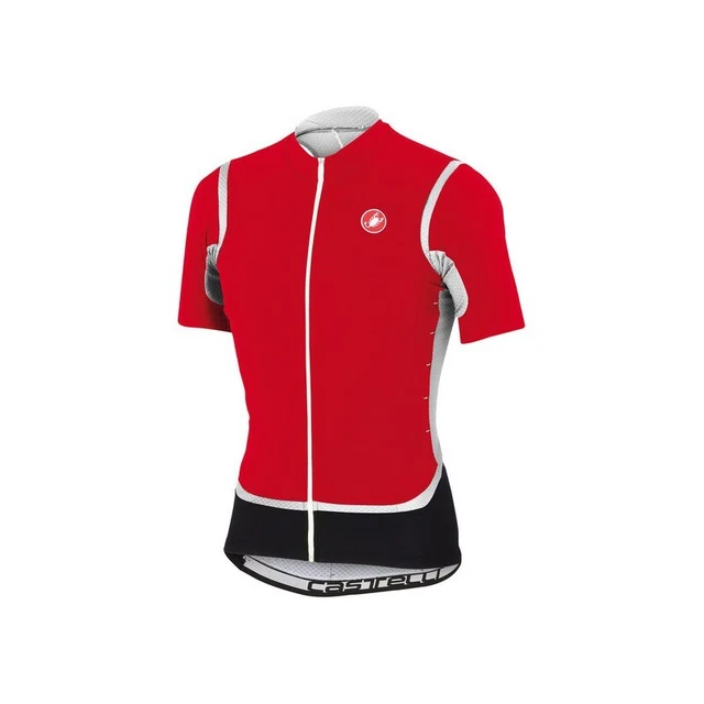Castelli Maglia Estiva Raffica Red/White/Black