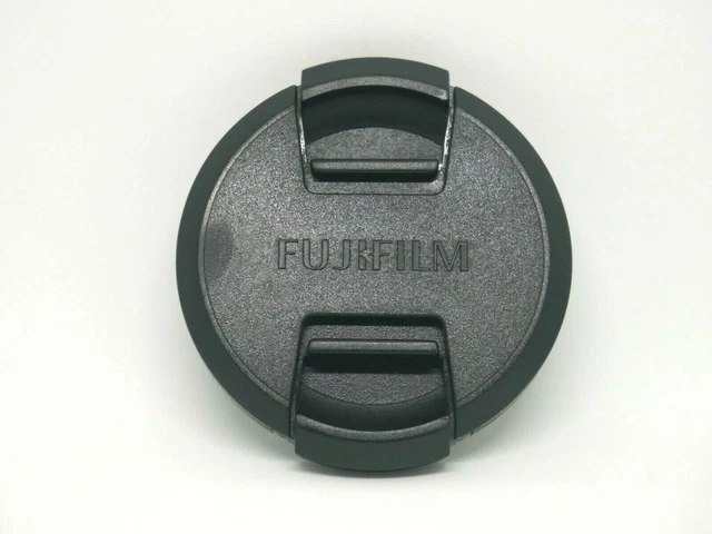 52mm Snap on Center Pinch Camera Lens Cap Dust Cover Protector For FUJI Blackout