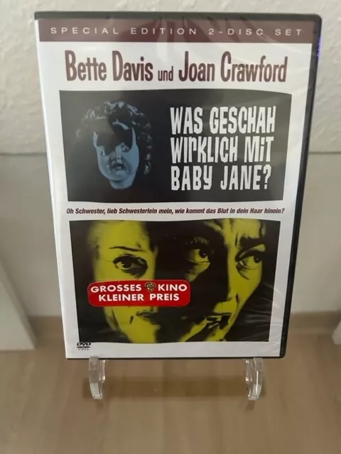 WAS GESCHAH WIRKLICH MIT BABY JANE ? DVD Bette Davis Special Edition Deutsch NEU