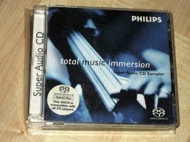 SACD HYBRID MULTICHANNEL Total Music Immersion Sampler rare Super Audio ...