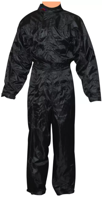 Rain Suit,Wet weather Overall For  Karting,Race,Rally,Autograss  in BLACK