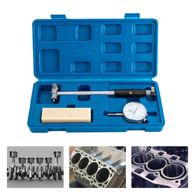 ENGINE CYLINDER DIAL Bore Gauge Set for 1.96.2in Measuring Indicator w
