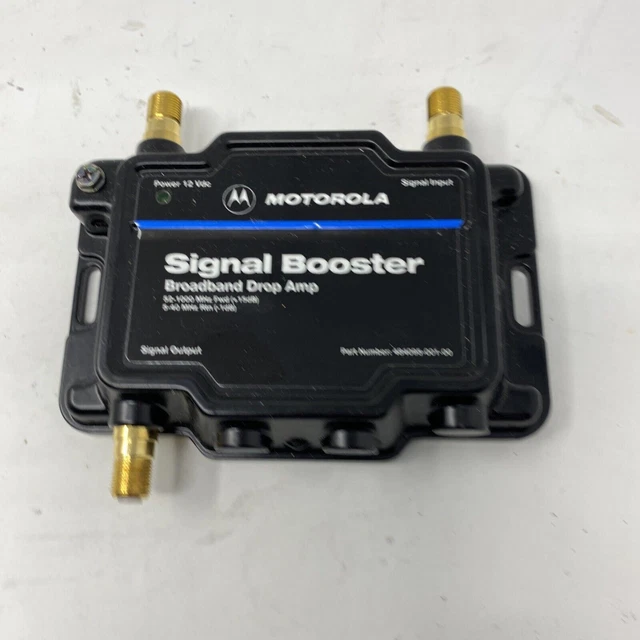 MOTOROLA SIGNAL BOOSTER Broadband Drop Amplifier 48409500100 521003