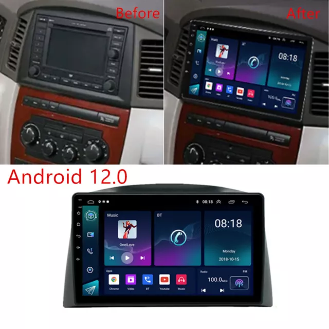 Für 2004-2007 Jeep Grand Cherokee Auto Radio 10.1" Android GPS Hauptgerät Wifi