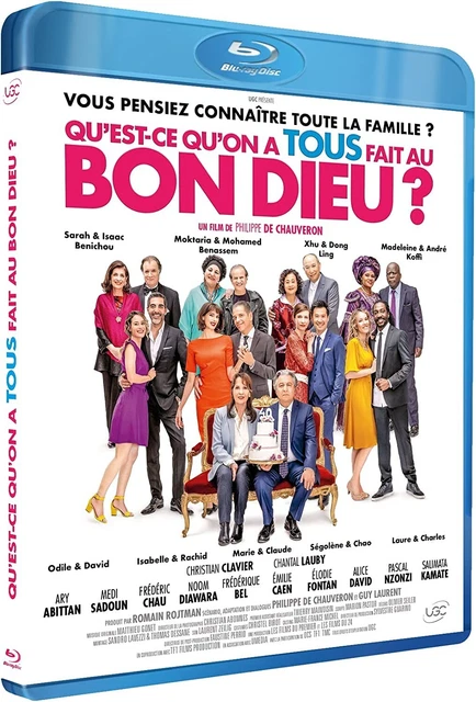 Qu'est-Ce Qu'on A Tous Fait Au Bon Dieu ?-Blu Ray Neuf Sous Blister