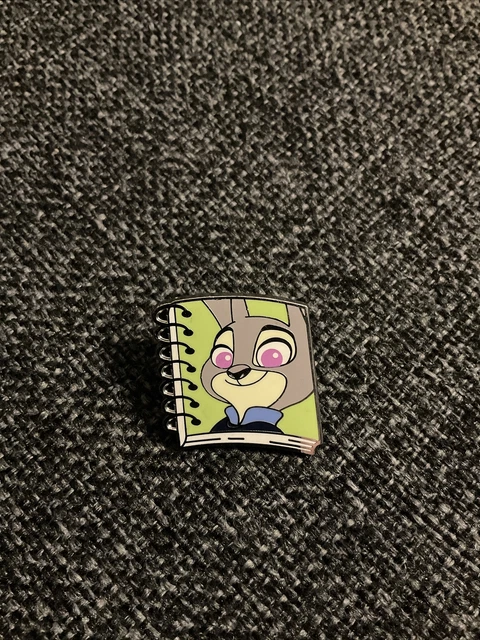 DISNEY CHARACTER NOTEBOOKS Judy Hopps Zootopia Pin £3.49 - PicClick UK