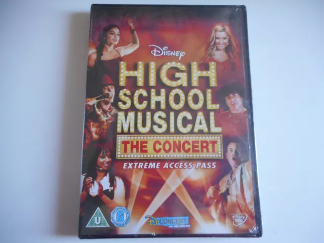 Dvd Neuf - High School Musical / The Concert Disney - Zone 2