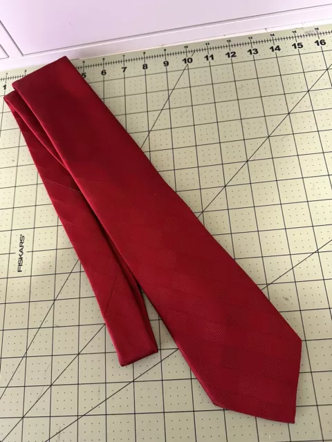 DONALD TRUMP EXECUTIVE Professional Designer Solid Red Silk Tie $14.00 ...