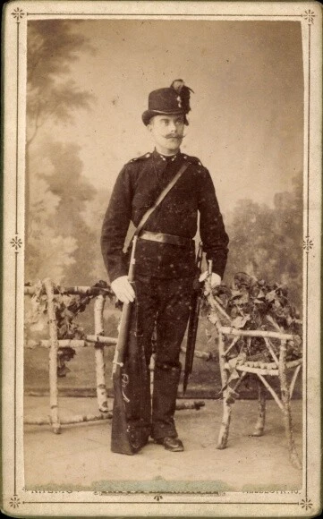 CdV KuK Soldat in Uniform, Portrait - 10579652