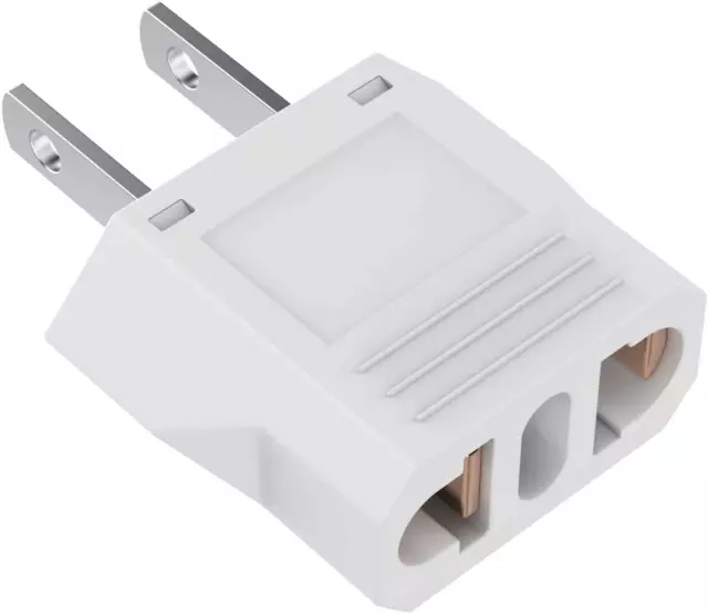 Adaptador De Enchufe De Ee. UU., Adaptador Europeo A Americano Calidad