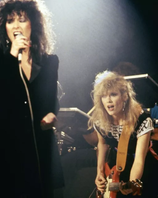 Heart Ann And Nancy Wilson In Concert 1980'S 8x10 real photo