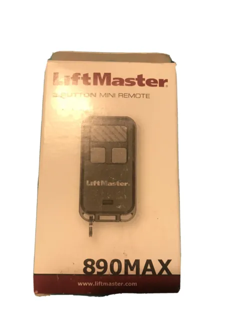 Liftmaster 890Max 3 Button Mini Keychain Remote Control Garage Door Opener