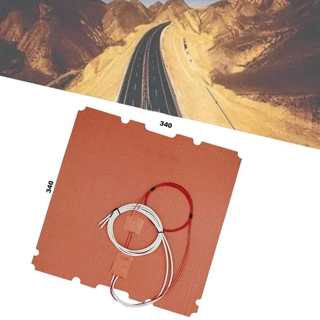 1pc Silicone Chauffage Durable for Vorgon Imprimante Chaleur Litre Tapis Pad