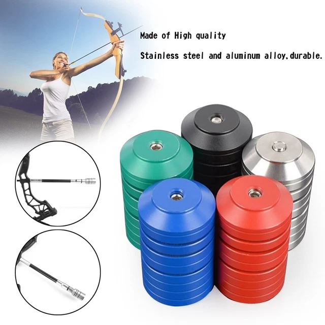 Archery Bow Stabilizer Weight Kit Balance Bar Bow Riser Counterweight Bow SA