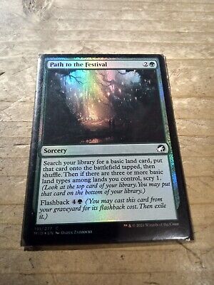 FOIL Path to the Festival MTG Innistrad: Midnight Hunt Magic the Gathering MID